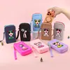 Bolsa de silicona de color macarrón transfronteriza, bolsa para teléfono dopamina, bolsa portátil para guardar gafas de sol, bolso cruzado, monedero pequeño