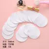 Toalla de Microfibra Redonda Gancho de Belleza Toalla Desmaquillante Reutilizable Esponja Seca para Polvo Almohadilla Desmaquillante 18g Mayoreo