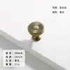 Manija Moderna Redonda de Aleación de Aluminio Estilo Nórdico para Puerta de Gabinete, Tirador Minimalista de Lujo Ligero para Cajón, Armario, Herraje para Gabinete