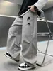 Pantalones Largos Casuales para Niños Estilo Ropa de Trabajo Primavera y Otoño 2026 Nuevo Estilo Niños Medianos y Mayores Atractivos Modernos Multibolsillo Versátil Pierna Recta