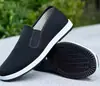 Atacado sapatos de pano velho Pequim sapatos de pano dos homens primavera e verão antiderrapante desodorante respirável lazer trabalho proteção do trabalho único pano sapatos tenda