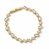 Pulsera de circonita cúbica marquise brillante de alta gama, diseño de joyería personalizado, nuevo accesorio exquisito de nicho de lujo ligero de alta gama