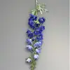 Ramo Artificial de Flor de Golondrina Flotada de Tallo Único Transfronterizo para Uso en Bodas, Adornos de Flores Artificiales de Seda de Alta Gama al por Mayor