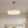 Lámpara de Techo para Dormitorio 2026 Nuevo Modelo Estilo Ins Crema Habitación Infantil Lámpara Romántica LED de Espectro Completo Protección Ocular Lámpara de Techo para Dormitorio Principal