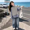 Conjunto de tres piezas de chaleco de moda estilo coreano para primavera y otoño 2026 para niñas mayores