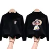 Camiseta Térmica Base para Niñas de Felpa Cepillada Interna Estilo Otoño/Invierno para Niños Medianos y Mayores Cuello Semi Alto Manga Larga Nueva Colección Otoño/Invierno