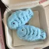 Nuevo Colgante de Pez de Felpa Azul para Otoño e Invierno Llavero Decoración para Mochila Muñeca Creativa Regalo Venta al por Mayor