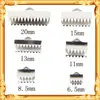 Metal cobre ferro 304L316L aço inoxidável ouro prata ferragens molas acessórios corda de couro clipe mandíbula fivela cavalo
