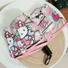 Guarda-chuva Transparente com Design de Gato Branco, Totalmente Automático, Estilo Anime, Manual, Fofo, Alto Valor Estético, Dobrável, para Influenciadoras Femininas, Crianças, Desenhos Animados, Estudantes