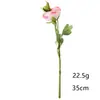 Flores de Lótus Artificiais, Rosas, Pequenas Flores Silvestres, Buquês de Eucalipto, Flores Artificiais, Decoração de Casa, Arranjos Florais para Sala de Estar