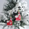 Adornos navideños de plástico, medias navideñas, muletas, colgantes, pequeños adornos para árboles de Navidad.