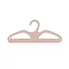 Percha de cuello corto ahorra espacio, almacenamiento de armario para uso doméstico, antideslizante, ensanchada, perchero sin dejar marca