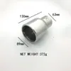 Venda direta de fábrica Fuhe 9006 silenciador de garganta azul assada tubo de escape de aço inoxidável modificação de carro fileira universal