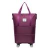 Bolsa de viagem com rodas Super Grande Capacidade Bolsa Bolsa Estudante Bagagem Estendida Extra Grande Liberação Rápida Bolsa de embarque Universal Wheel