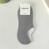 Calcetines Invisibles de Algodón para Mujer, Color Liso, Primavera y Verano, Absorbentes de Sudor, Transpirables, Antibacterianos, Antideslizantes, Talón Antideslizante, Calcetines Cortos Finos de Corte Bajo, Venta al por Mayor