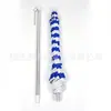 Tubo de Aluminio con Hueso de Fibra Personalizado para Comercio Electrónico con Varilla de Inserción Paraguas Rayado de Poliéster