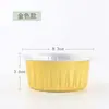 Vaso de Papel de Aluminio para Cupcake, Pastel de Luna, Caja de Embalaje Desechable, Vaso para Pudín, Resistente a Altas Temperaturas, Molde para Hornear a Fuego Directo, Vaso para Hornear