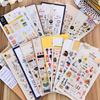 Pegatinas de Corea del Sur PVC decorativas lindas animales dibujos animados vida diario pegatinas álbum material para cuenta de mano