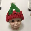 Comercio Exterior Amazon Transfronterizo Nuevo Sombrero Tejido a Crochet Hecho a Mano Navideño Padre-Hijo Moda Navideña Sombrero de Fiesta Personalizado