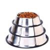 Tigela para cães de aço inoxidável para talheres de estimação Tigela avançada para animais de estimação Tigela para comida de cachorro Teddy Golden Retriever tamanho grande e pequeno em estoque no atacado