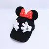 Gorra de Pato Dulce Talla Grande para Adultos Estilo Súper Lindo Gorra de Béisbol para Niños Estilo Nuevo Sombrero de Sol con Lazo 3D