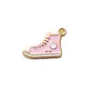 Accesorios para joyería DIY transfronterizos al por mayor zapatillas de lona vintage colgantes de goteo de aceite pulseras hechas a mano collares aleación colgantes pequeños