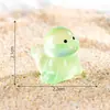 Paisaje en miniatura superventas transfronterizo, linda foca pequeña que brilla en la oscuridad, decoración DIY, accesorio de bolsa sorpresa, adorno de escritorio mini
