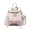 Bolsa de Chica Estilo Ins Coreano, Mochila de Moda Retro Hello Kitty Otoño e Invierno, Bolso Cruzado de Gama Alta de Nicho