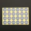 Pegatinas de Números de Mes Coloridas 1-12 Etiquetas de Clasificación de Números de Mes Autoadhesivas Pegatinas Redondas de Etiqueta de Mes de 20 mm