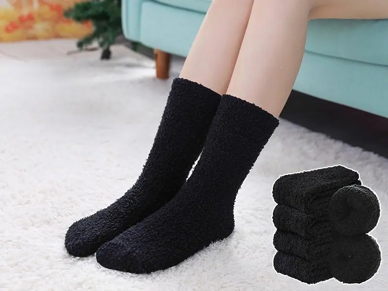 fuzzy socks