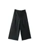 Calça branca de perna larga plus size feminina, estilo Harajuku, modeladora e que cobre o quadril, calça casual versátil vintage feminina