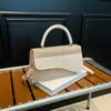 Bolsa de Mão Quadrada Pequena da Moda com Costura de Lantejoulas para Mulheres Nova Coleção Outono 2025 Bolsa Transversal Popular Bolsa de Ombro