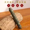 Caneta Wenchang de Sândalo Verde, Pingente com Cabo de Madeira, Enfeites de Sândalo Esculpido, Fabricantes Culturais e Artesanais