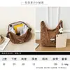 Bolsa Tote Grande Capacidade com Estampa de Laço Estilo Japonês Feminina Versátil para o Dia a Dia Bolsa de Ombro Único Estilo Preguiçoso Casual Bolsa de Axila