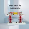 Interruptor de isolamento de baixa tensão externo de 0,4 kV, fusível de faca JDW1-0,5/200 400 600 630A
