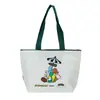 Bolsas de lona tipo tote con logo personalizable y diseños promocionales corporativos, bolsas de lona laminables para comercio exterior transfronterizo, disponibles al por mayor