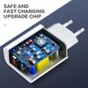 Cargador de teléfono móvil PD de carga rápida QC3.0 compatible con iPhone 13, cargador de viaje con cabezal de carga PD de 20 W, venta al por mayor