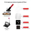 Máquina de prensagem de cartão quadrado para adesivos de geladeira 50 * 50MM Máquina de prensagem de cartão quadrado para adesivos de geladeira Material de prensa de adesivos de geladeira retangular