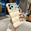 Funda para teléfono Dopamine Cloud, adecuada para Apple 18 PRO MAX, con un patrón de cuadrícula cuadrada, diseño moderno y material de carcasa blanda, disponible para los modelos 17/16/13/14/15