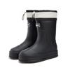 Zapatos de agua con plataforma gruesa para mujer para cuatro estaciones, se pueden usar como zapatos de trabajo, impermeables para lavado de autos, antideslizantes, de goma para interiores y exteriores