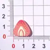 Fatias de frutas pequenas simuladas, limão, morango, melancia, presilhas de cabelo DIY, elásticos de cabelo, chaveiros para sapatos, acessórios de resina para capas de celular