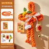 Festival do Meio do Outono Coelho de Jade da Sorte Novo Estilo Chinês Pendente de Porta Tecido de Bambu Artesanal DIY Atividade de Decoração Presente