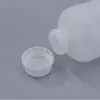 Botella de plástico de grado alimenticio de 2L botella redonda de reactivo HDPE 2000ml sub-botella química suministro de fábrica