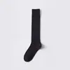 Calcetines de Seda con Patrón de Diamantes Estilo Ballet para Primavera y Verano, Calcetines Finos Retro Japoneses para Mujer, Calcetines hasta la Rodilla Combinados con Zapatos Pequeños de Cuero