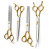 Tijeras Específicas para Mascotas, Tijeras de Peluquería para Ositos, Tijeras para Cortar el Pelo, Set de Peluquería para Mascotas, Kit de Corte para Perros, Suministros para Gatos y Perros