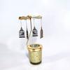Fábrica Fuente Creativo Amazon Cielo Estrellado Vidrio Molino de Viento Corriente de Aire Caliente Romántico Aromaterapia Portavelas Giratorio Linterna Giratoria