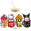 Sanrio coolometi UV DTF transferencia cristal transparente pegatinas impermeable resistente a rayones caricatura al por mayor transfronterizo