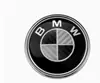 Adequado para BMW Série 1 Nova Série 3 Série 5 X1X3X5X6 Tampa do Cubo da Roda Etiqueta de Metal Tampa Central do Pneu Adesivo Decorativo