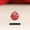 Al por mayor Cinabrio Natural Alto Contenido Arena Dorada Púrpura Pez Vaina de Loto Buda Sonriente Cuentas Separadoras Accesorios para Joyería DIY