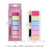 Polvo de espejo mágico sólido de 6 colores para uñas, para joyería, placa de sombra de ojos, polvo de espejo mágico láser, polvo de Aurora de hada sólido, venta al por mayor